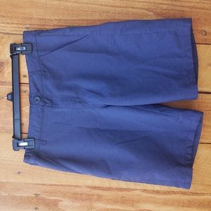 Cat & Jack Flat Front Shorts Blue 16